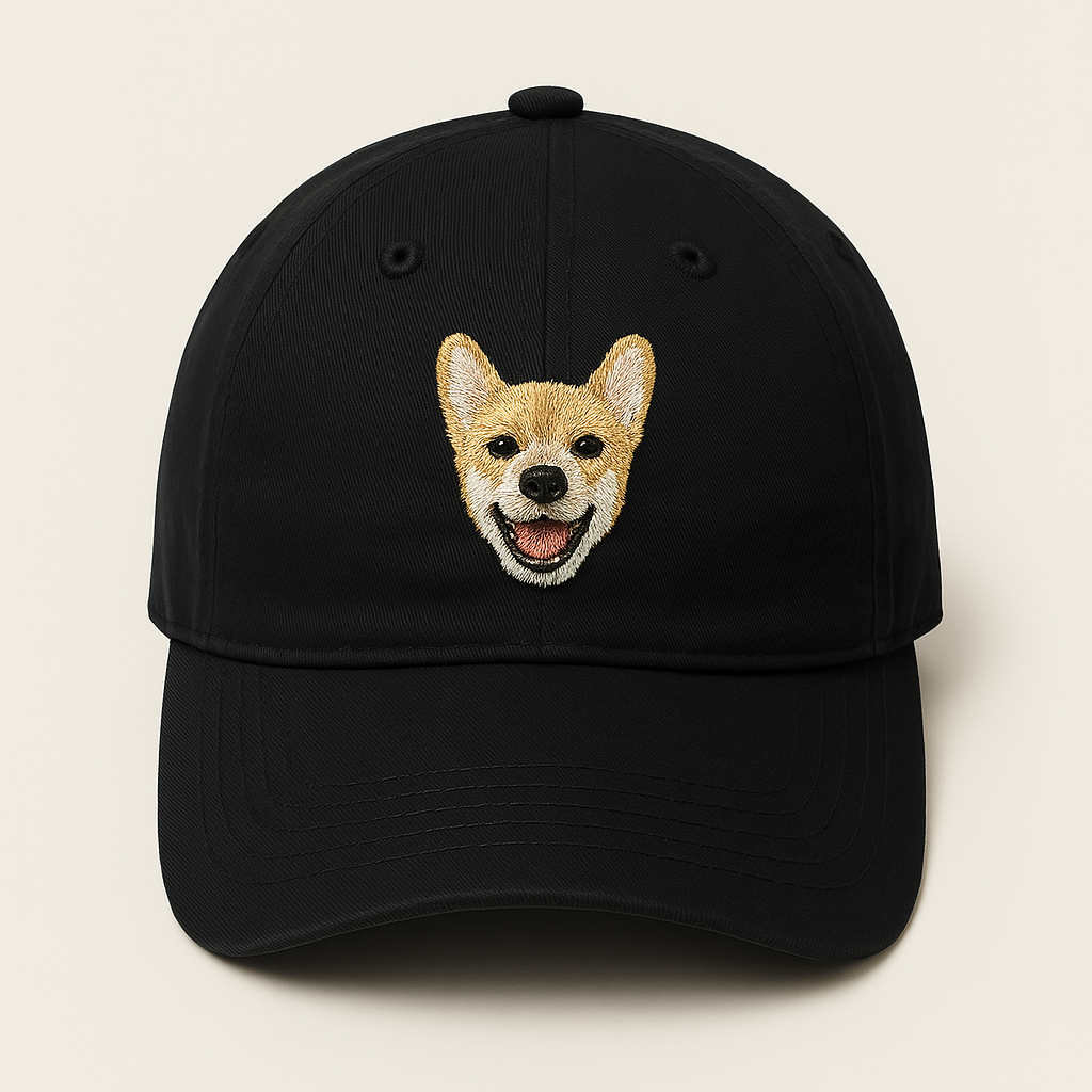Baseball Cap With Customized Pet Logo