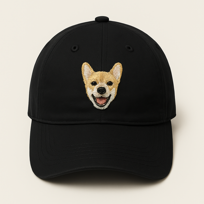Baseball Cap With Customized Pet Logo