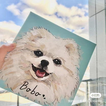 Dog Custom Hand-Painted Portrait